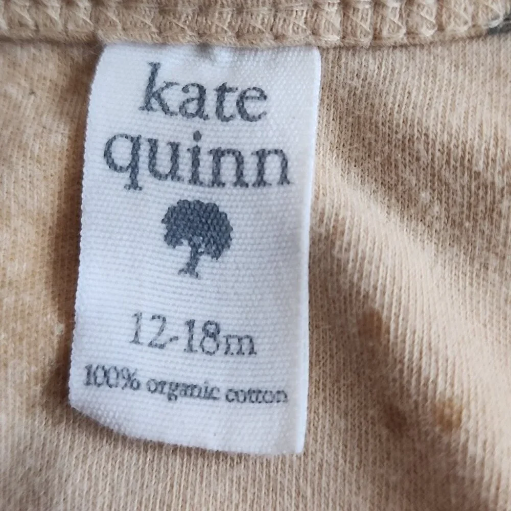 kate quinn Tan Bodysuit with Black Motorcycle Print